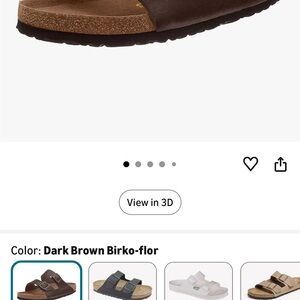 Birkenstock Dark Brown Sandals